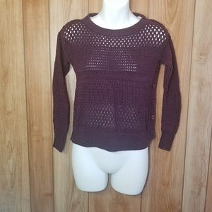 Victoria's secret burgundy sweater Size XS